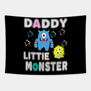 daddys little monster youth Tapestry