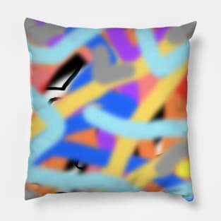 Graffiti Street Pillow