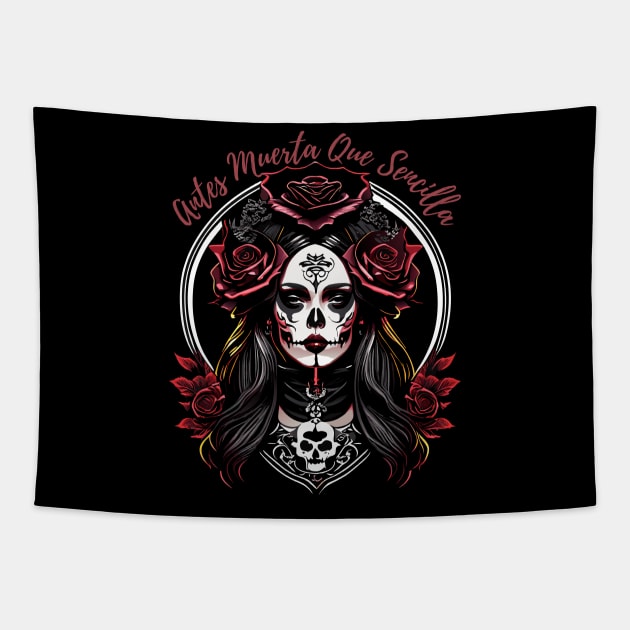 Antes Muerta Que Sencilla Tapestry by verde