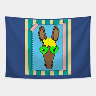 Party Retro Ass With Sunglasses Tapestry