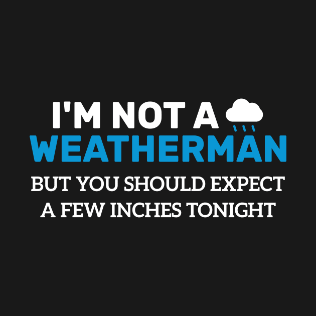 I'm Not Weatherman But You Should Expect A Few Inches Tonight by Azz4art