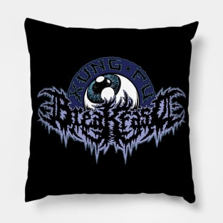 Kung Fu Breakfast Dark Sorcery Logo Pillow