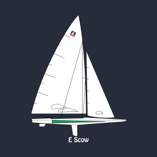 E Scow Sailboat T-Shirt