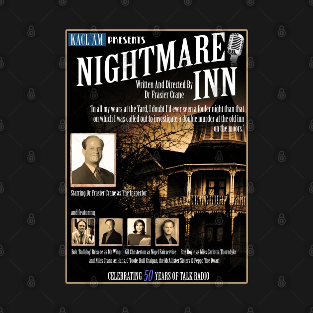 Frasier Crane's Nightmare Inn Design by HellwoodOutfitters