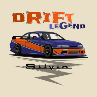 Nissan Silvia S14 Drift Legend T-Shirt