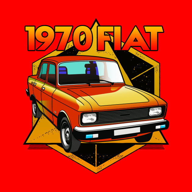 1970 FIAT by theanomalius_merch