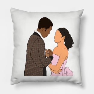 A Different World Dwayne Wayne Whitley Gilbert Fan Art Pillow