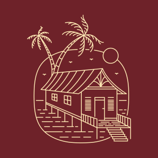 Tropical Beach House T-Shirt