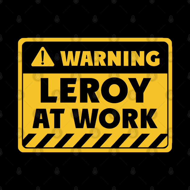 Leroy at work by EriEri