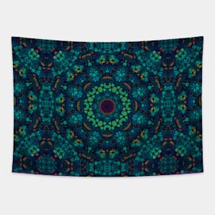 Fractal Mandala Tapestry