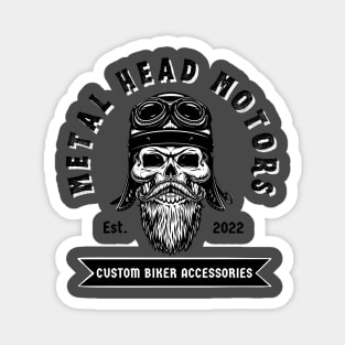 Metal Head Motors Logo Magnet