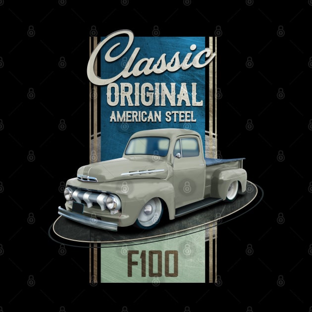 F100 Pickup Truck by hardtbonez