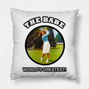 🏌️‍♀️ The Babe, World’s Greatest Female Athlete of 20th Century Pillow