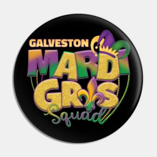 Galveston Mardi Gras Pin