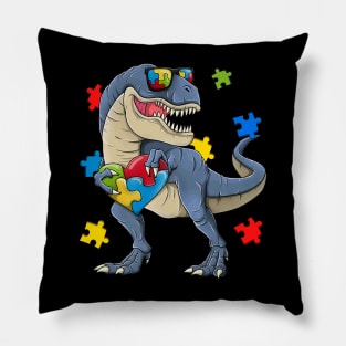 Dinosaur Autism Pillow