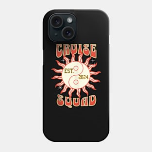 Summer Vacation Beach family Cruise Squad 2024 2025 Cruising Phone Case