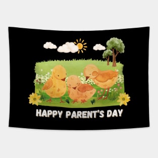 Happy Parent’s Day Tapestry