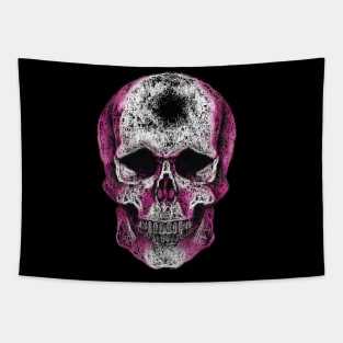 Sugar skull, pink cool funny cute mask Tapestry