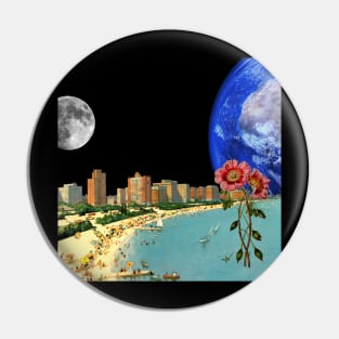 beach with a view collage Pin