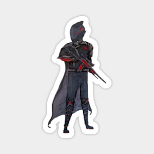 Sci fi soldier Magnet