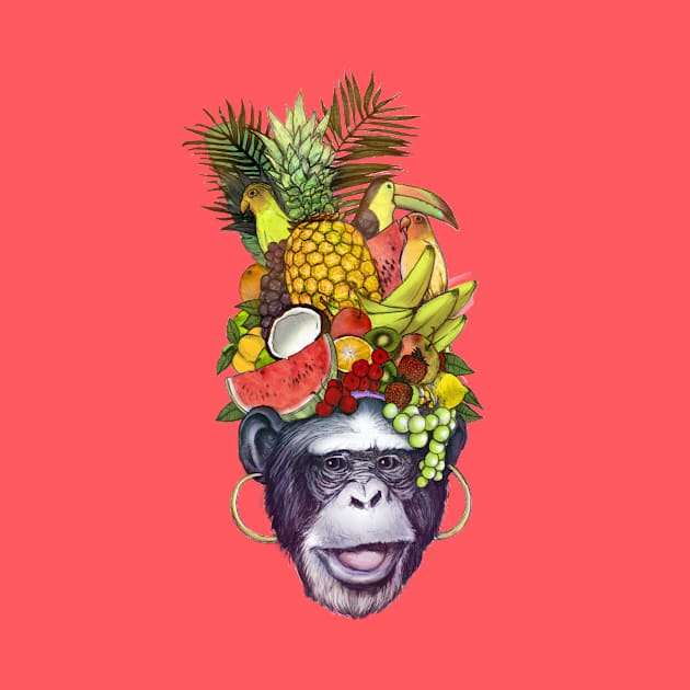 Carmen Chimp by primate