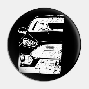 Focus RS Rallye JDM Tuning Car Rally Pin