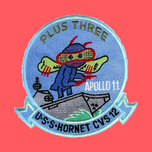 USS Hornet Recovery Patch of Apollo 11 by Spacestuffplus