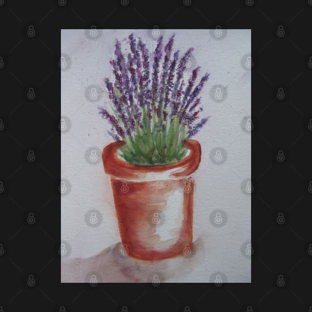 Lavender Pot by Juliejart