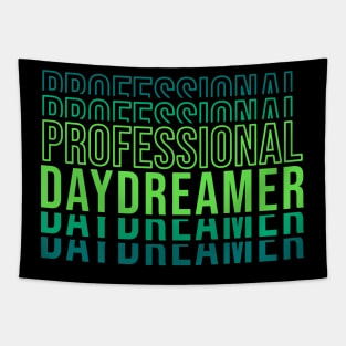 Professional Daydreamer | Green Typography Tapestry