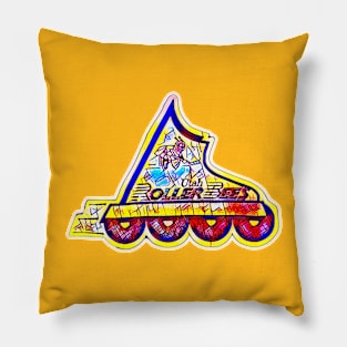 Utah Rollerbees Roller Hockey Pillow