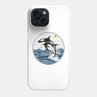 Oceanic Predator, Orca Phone Case