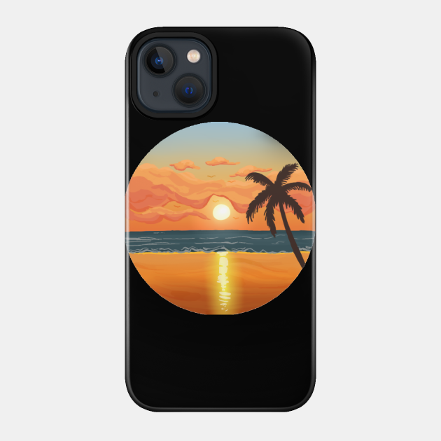 Break on the beach - Beach - Phone Case