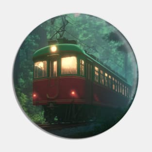 Old Japanese Train Pin