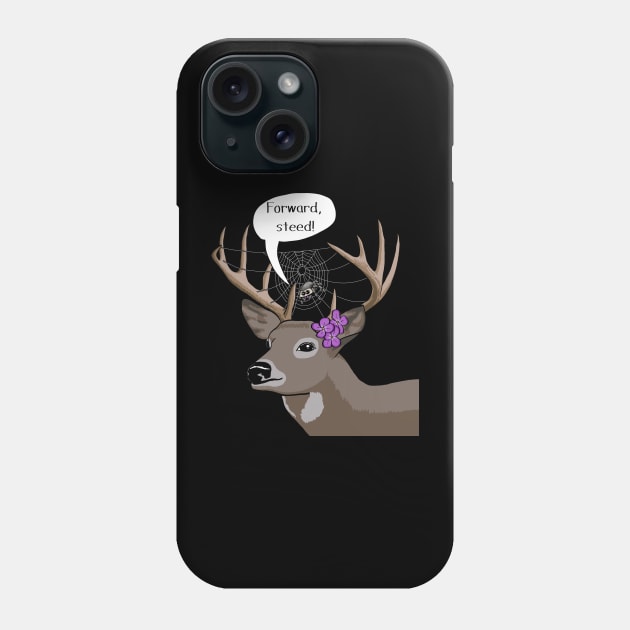 Spider-Deer Phone Case by Flowers & Chaos