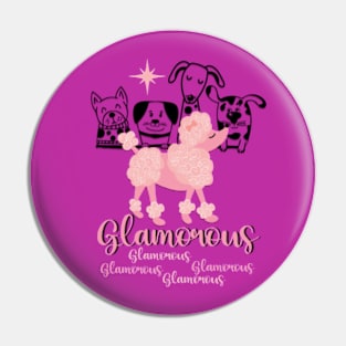 Glamorous girl Pin