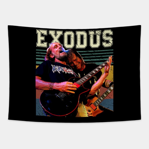 Shred Commandments Exoduss Rules Your Shirt Tapestry by HOuseColorFULL