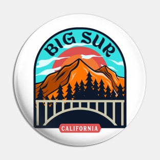 Big Sur Cali Pin