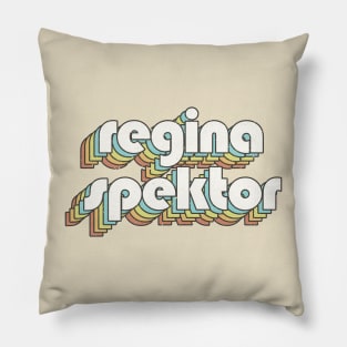 vintage color Regina Spektor Pillow