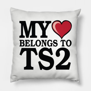 My Heart Belongs to TS2 - Black Pillow