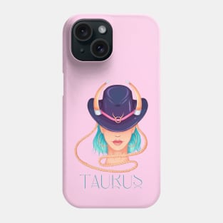 Taurus Zodiac Sign Beautiful Girl Phone Case