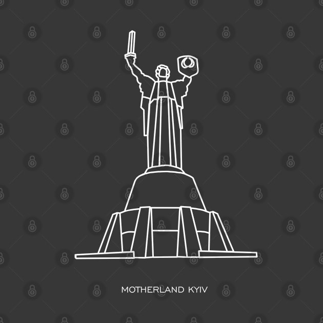 Mother Kyiv, I Stand With Ukraine, Ukraine Pride, Ukraine Strong by Noosa Studio