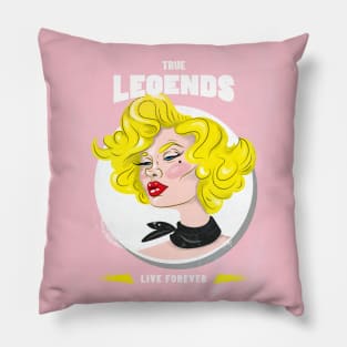 Legends Never Die Pillow