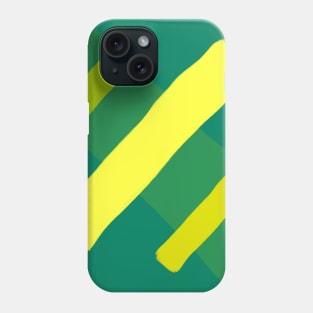 Tropical Green Army Abstract Art Phone Case