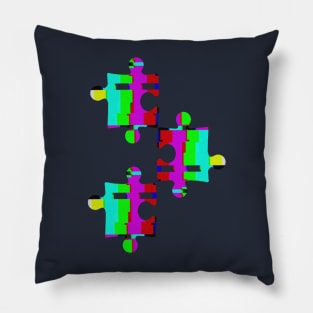 The missing piece Pillow