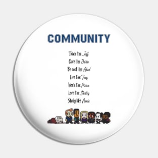 To be like Community - TV show Pin