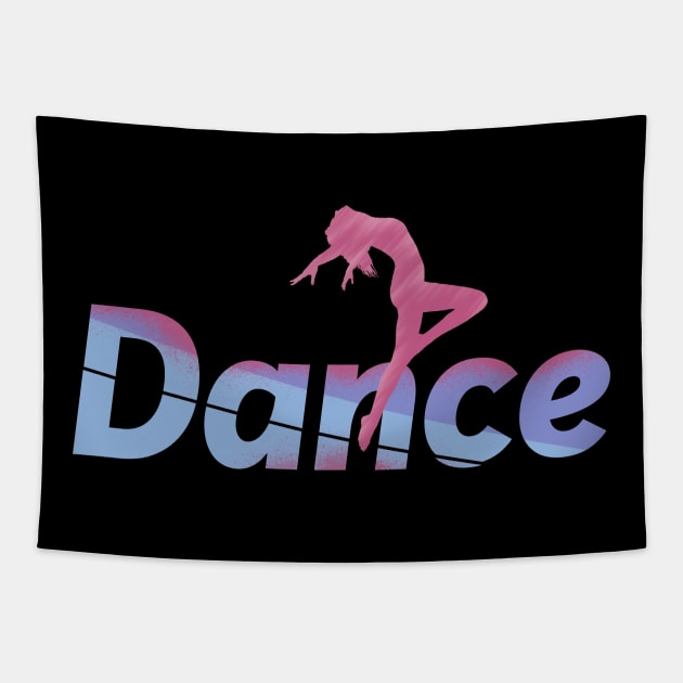 Baile moderno_ letras dance Tapestry by magenta-dream