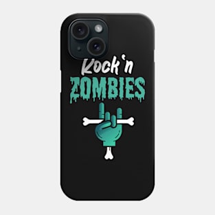 Rock'n zombies Phone Case