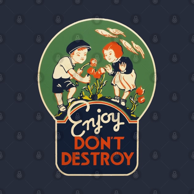 Enjoy, don't destroy by UndiscoveredWonders