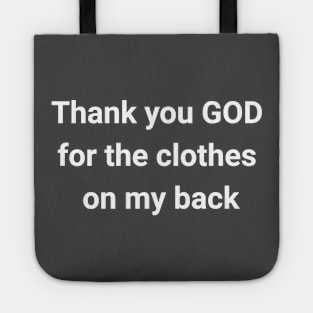 Thank you God Tote