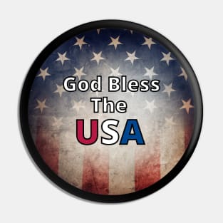 God Bless The USA Pin